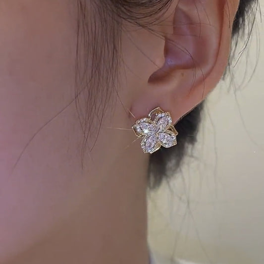 Four-Leaf Clover Earrings