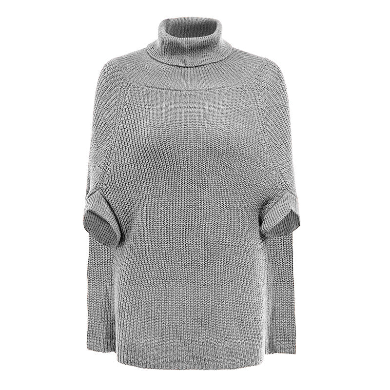 Casual  High Neck Pullover