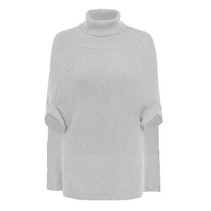 Casual  High Neck Pullover